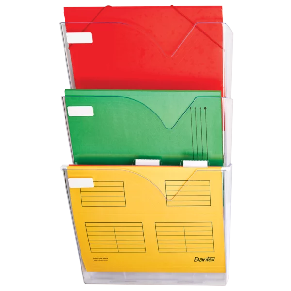 Bantex Vision Wall Pocket Organizer (Landscape) - B945100008