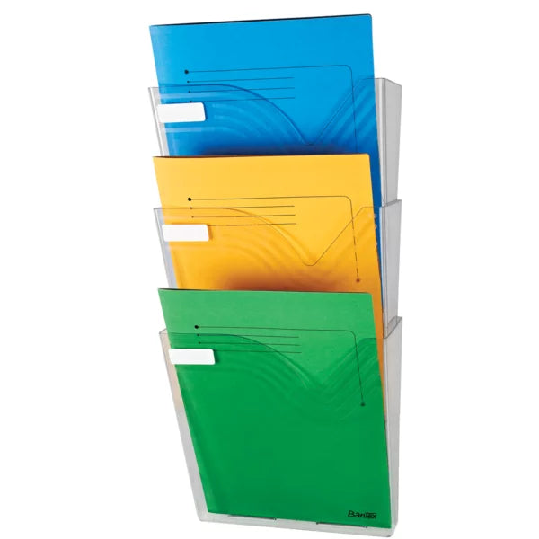 Bantex Vision Wall Pocket Organisers (Portrait) - B945500008