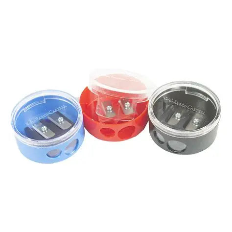 Faber-Castell Dual Sharpener With Twist Off Cap Box Of 18 - A185418