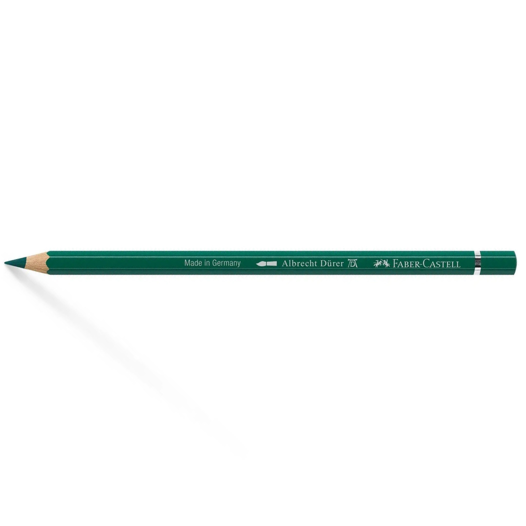 Faber-Castell Albrecht Dürer Watercolour Pencil 159 Hooker's Green Box Of 6 - A117659