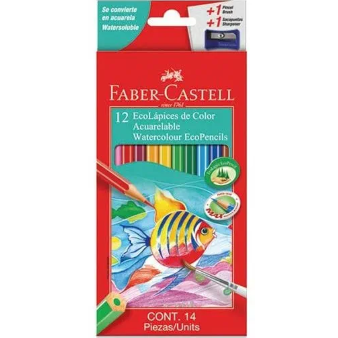 Faber-Castell Aquarelle Watercolour eco Pencils sets - A310312