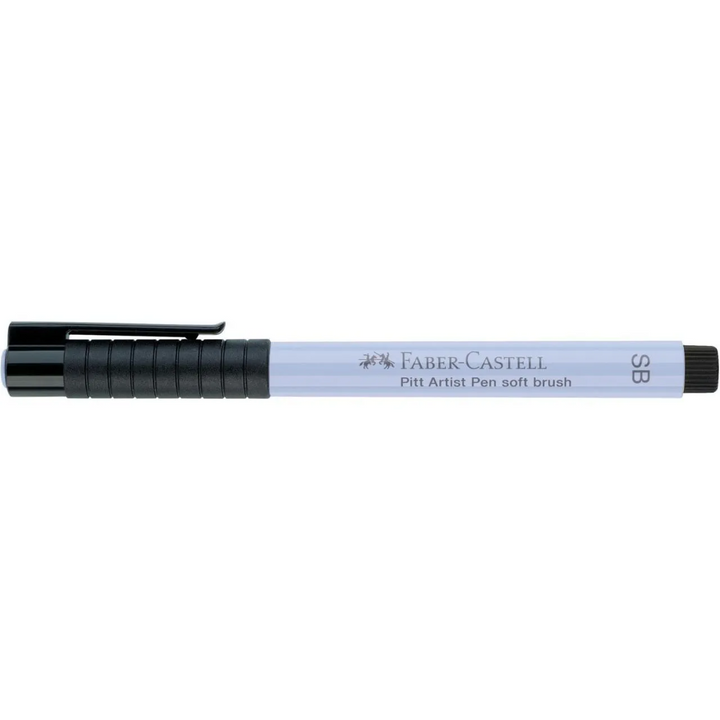 Faber-Castell Pitt Artist India Ink Pen SB 220 Light Indigo Box Of 10 - A167820