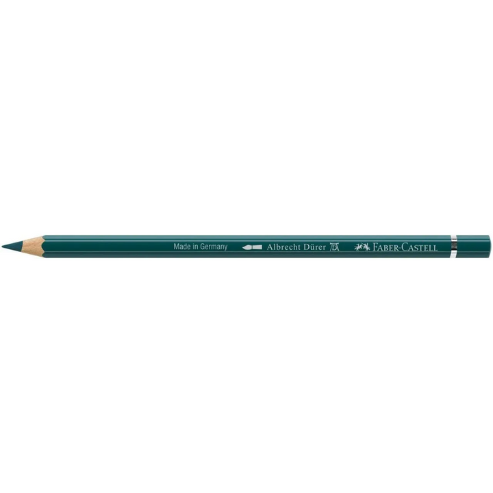 Faber-Castell Albrecht Dürer Watercolour Pencil 158 Deep Cobalt Green Box Of 6 - A117658
