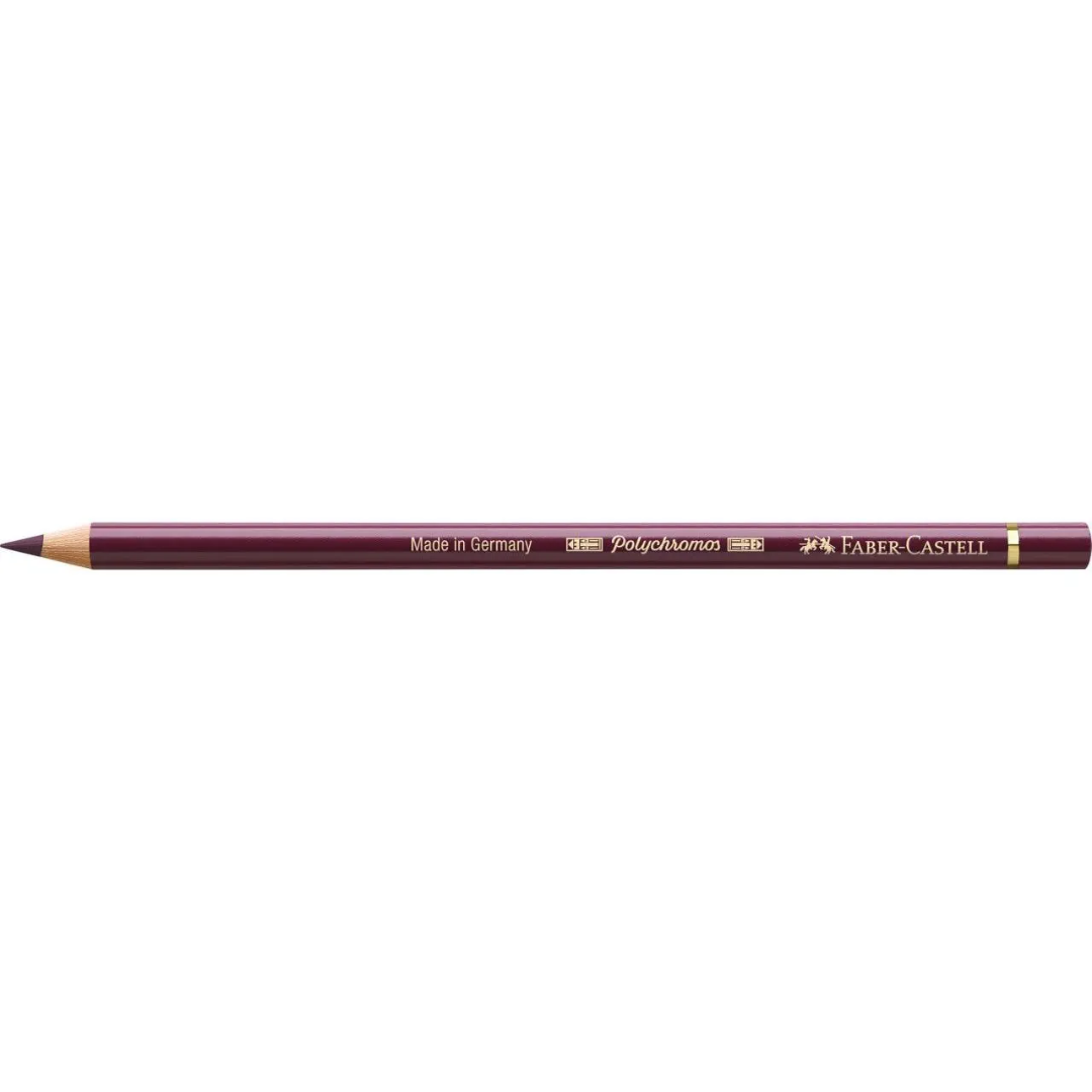 Faber-Castell Polychromos Colour Pencil 194 Red-Violet Box Of 6 - A110194