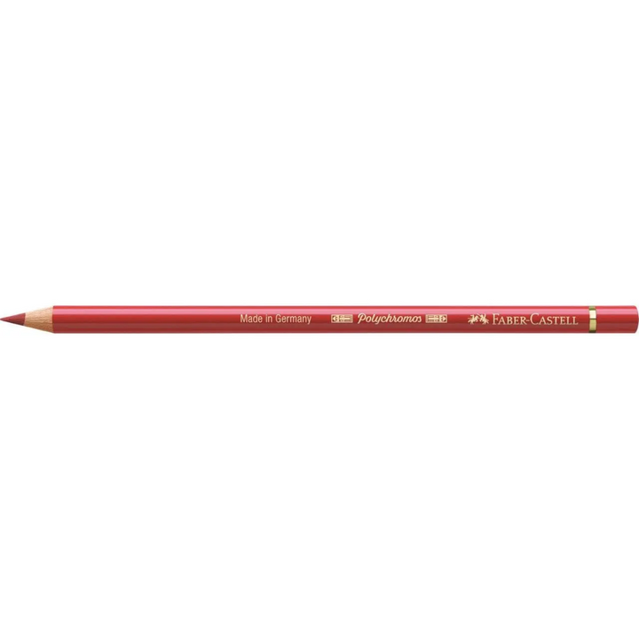 Faber-Castell Polychromos Colour Pencil 191 Pompeian Red Box Of 6 - A110191