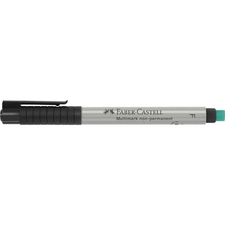 Faber-Castell Multimark Overhead Water-Soluble Marker F Black Box of 10 - A151499