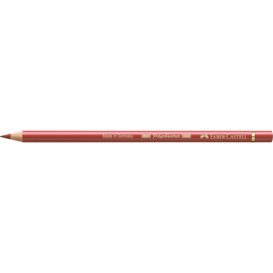 Faber-Castell Polychromos Colour Pencil 190 Venetian Red Box Of 6 - A110190