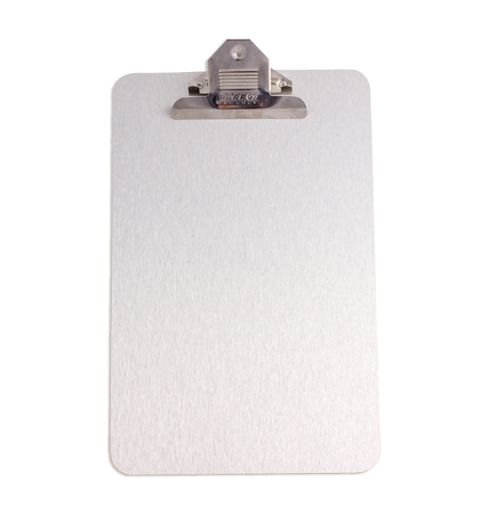 Parrot Clipboard Brushed Aluminium ACP (A4 - 355*230mm) - CB3015