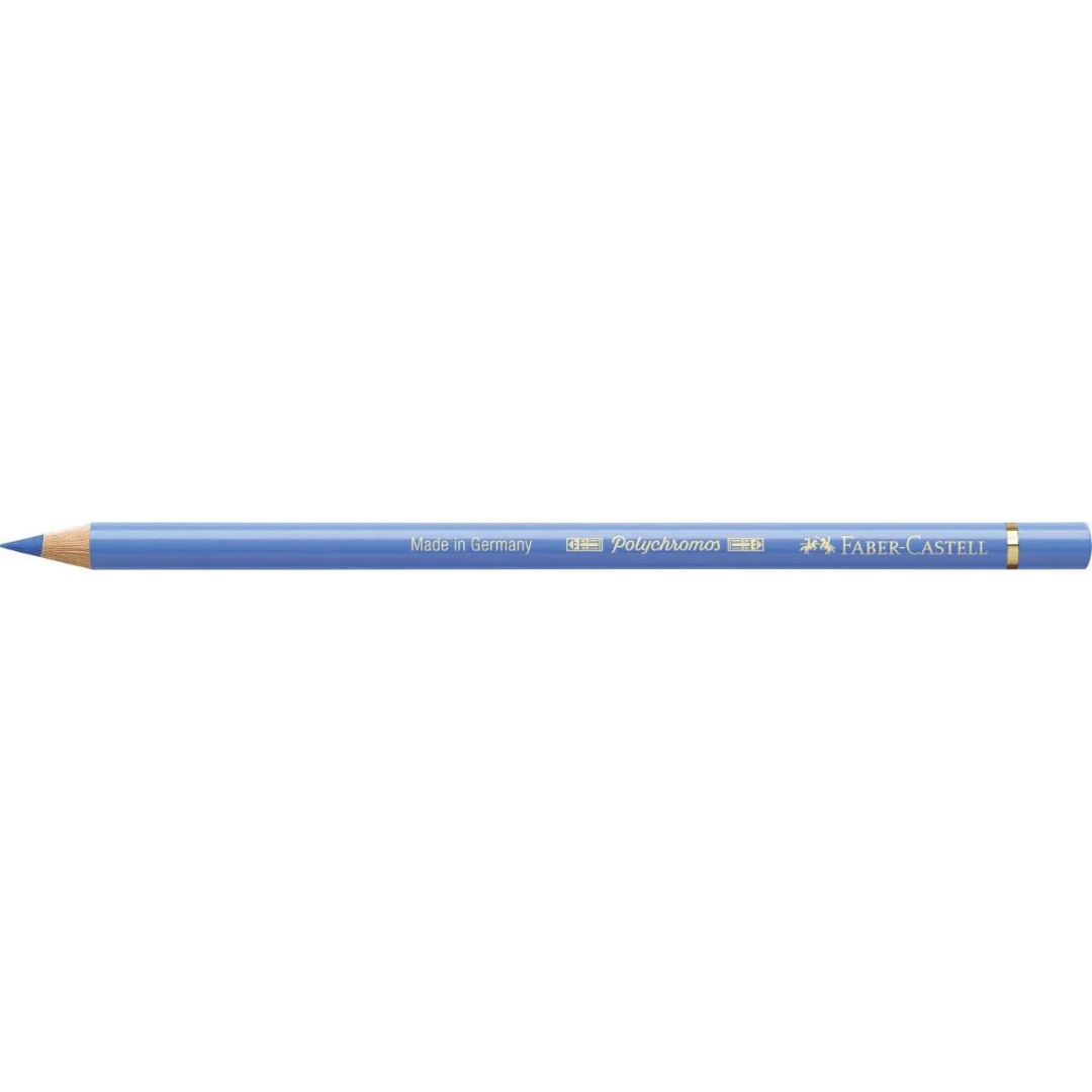 Faber-Castell Polychromos Colour Pencil 140 Light Ultramarine Box Of 6 - A110140