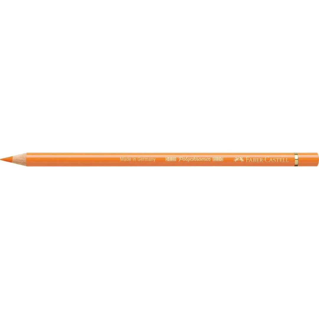 Faber-Castell Polychromos Colour Pencil 111 Cadmium Orange Box Of 6 - A110111
