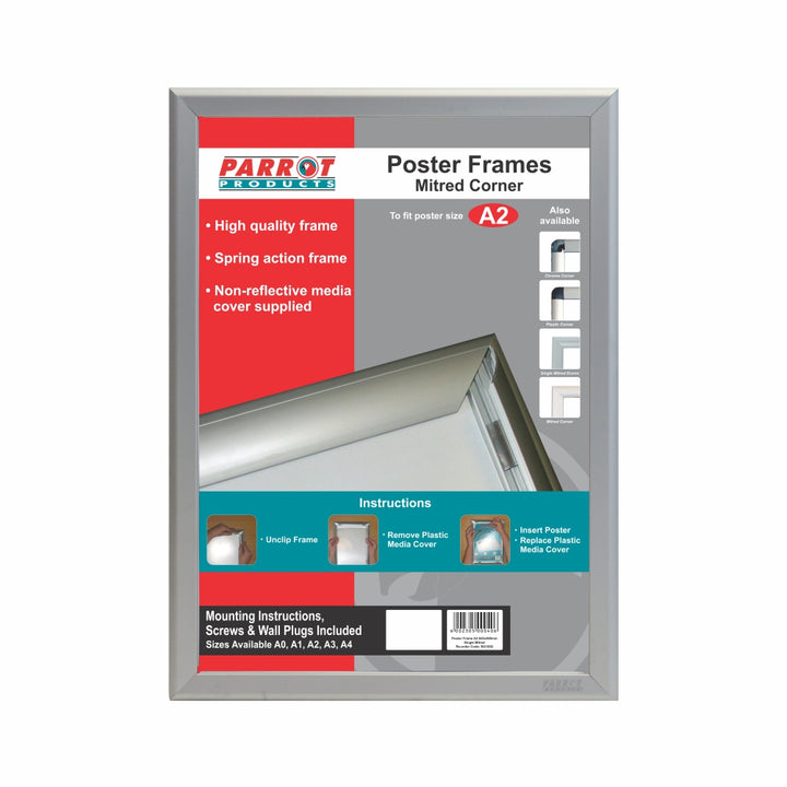 Parrot Poster Frame (Single Sided - Mitred Corner)