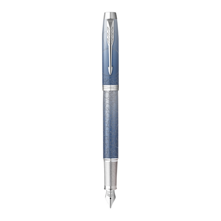 Parker IM SE Submerge Fountain Pen Medium Nib Blue Ink