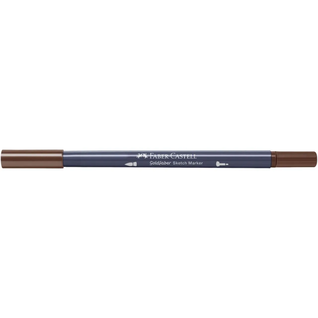 Faber-Castell Goldfaber 280 Burnt Umber Sketch Marker - A164778