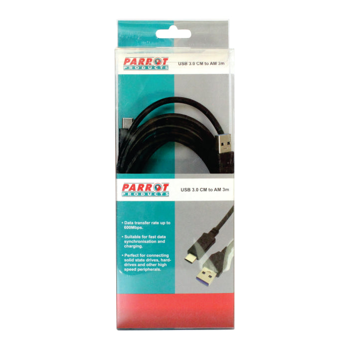 Parrot USB 3.0 CM To AM 3 Meters - CL2003B