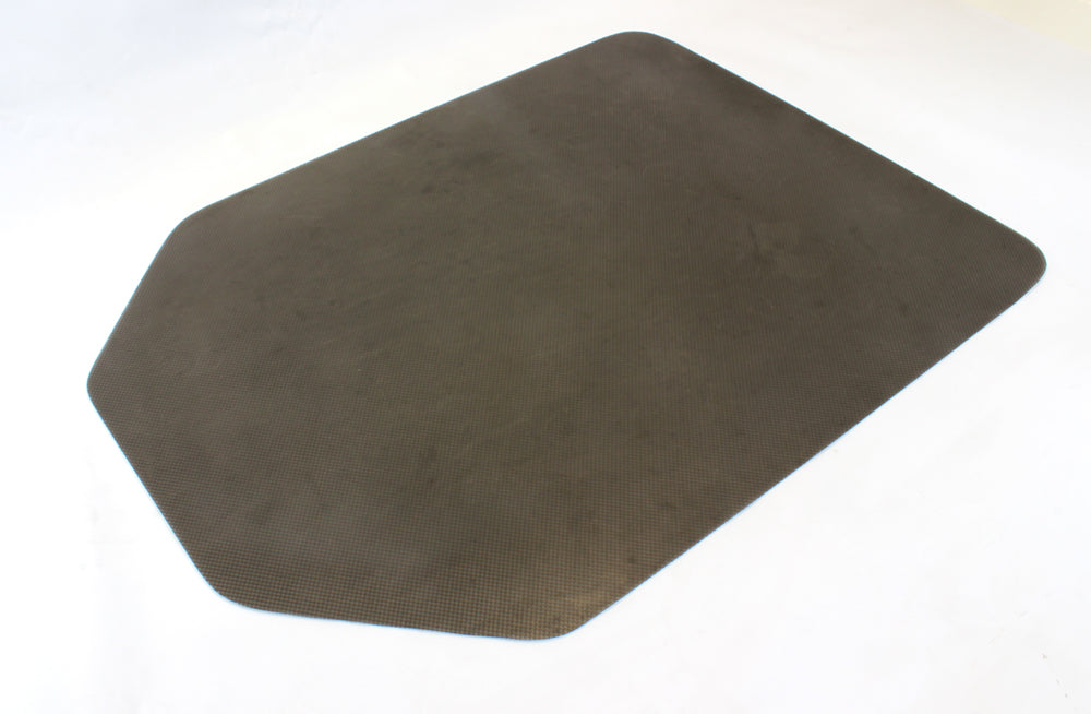 CARPET PROTECTOR NON SLIP GREY TAPERED RECTANGLE 1200 X 900 X 2.75MM - CP1042