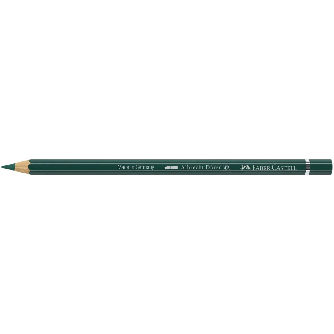 Faber-Castell Albrecht Dürer Watercolour Pencil 267 Pine Green Box Of 6 - A117767