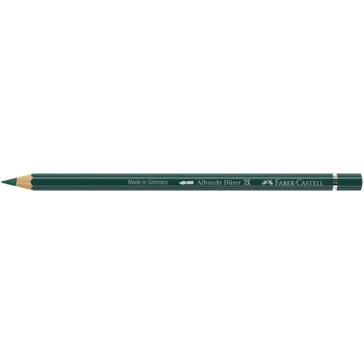 Faber-Castell Albrecht Dürer Watercolour Pencil 267 Pine Green Box Of 6 - A117767