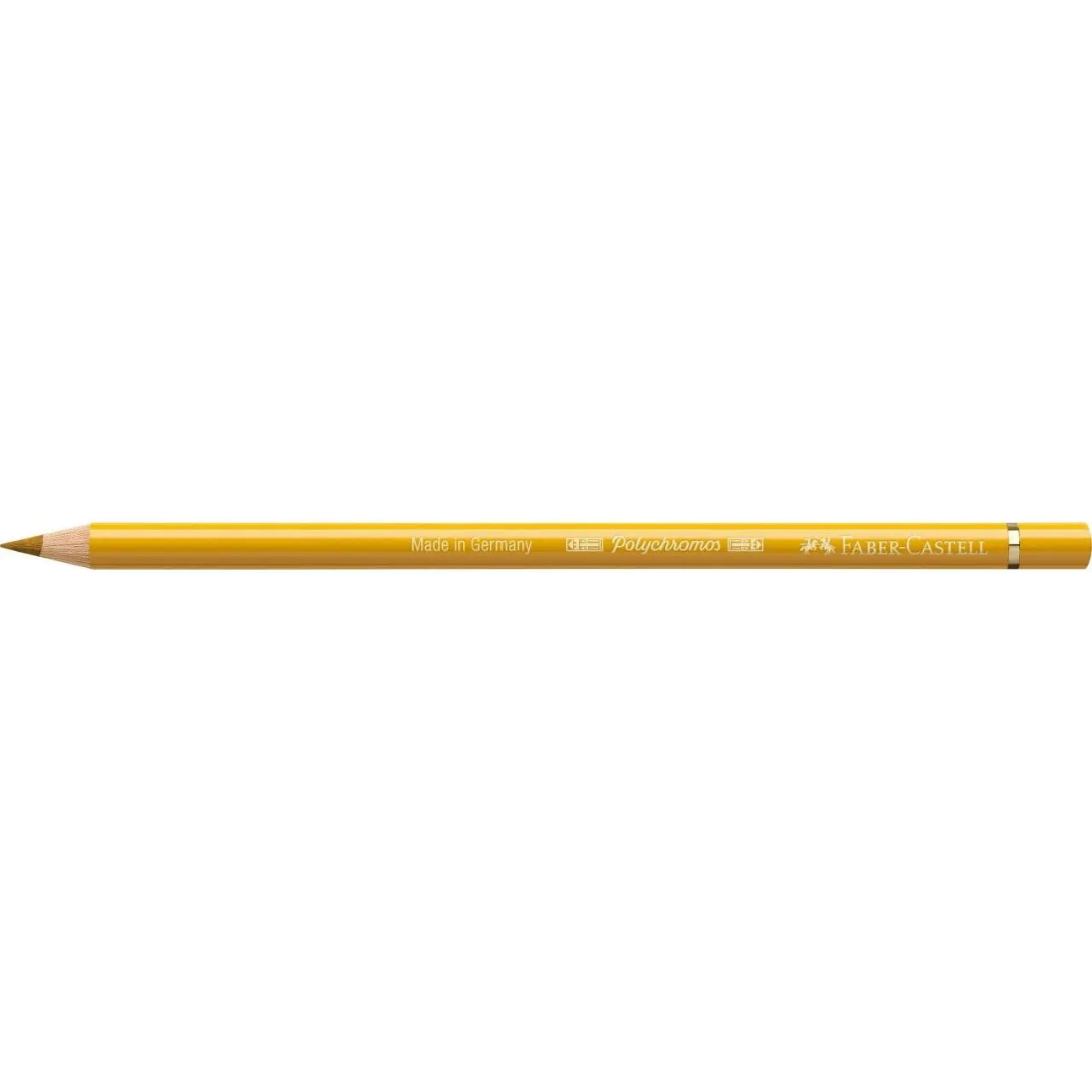 Faber-Castell Polychromos Colour Pencil 183 Light Yellow Ochre Box Of 6 - A110183
