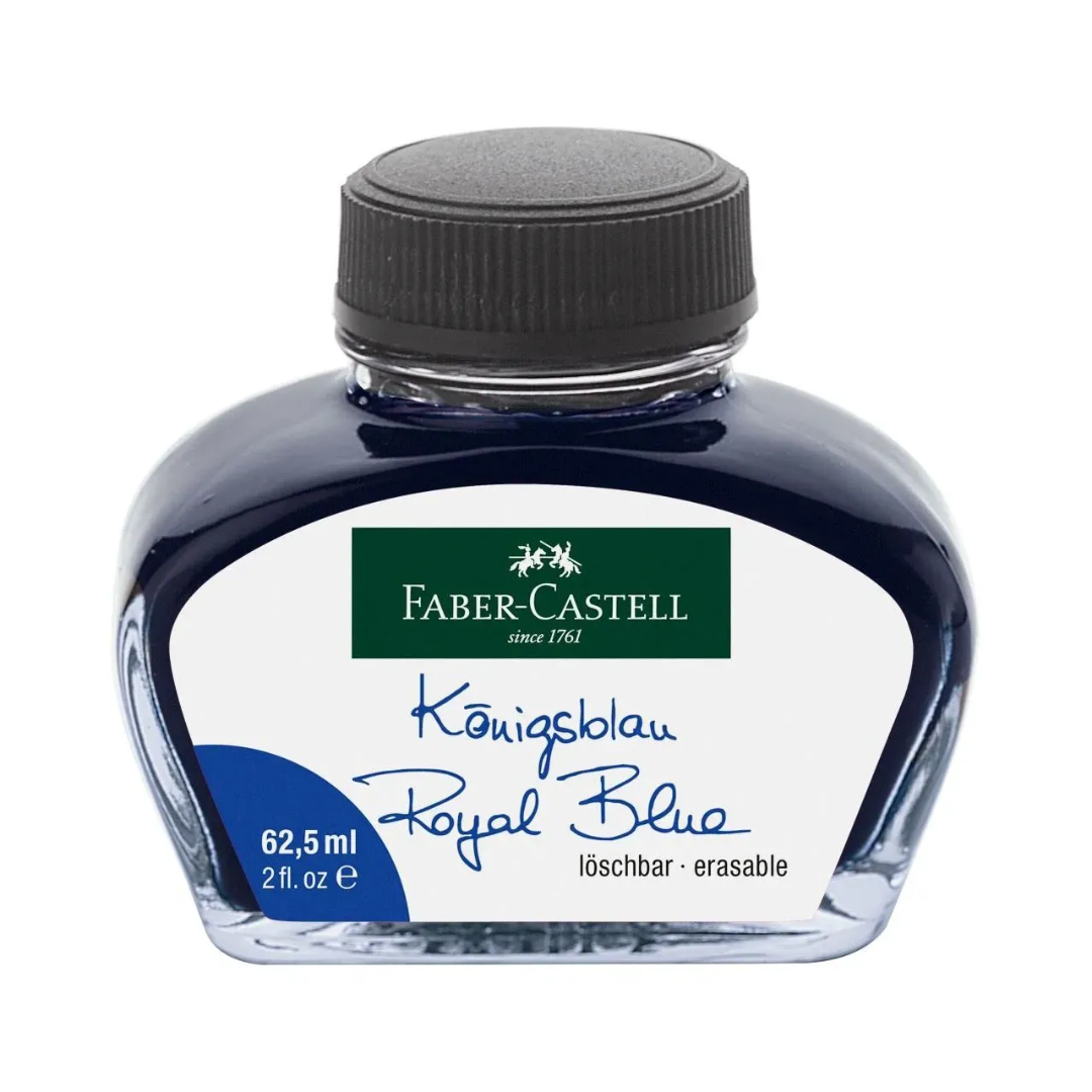 Faber-Castell Erasable Ink Bottle 62.5 ml Royal Blue - A148701