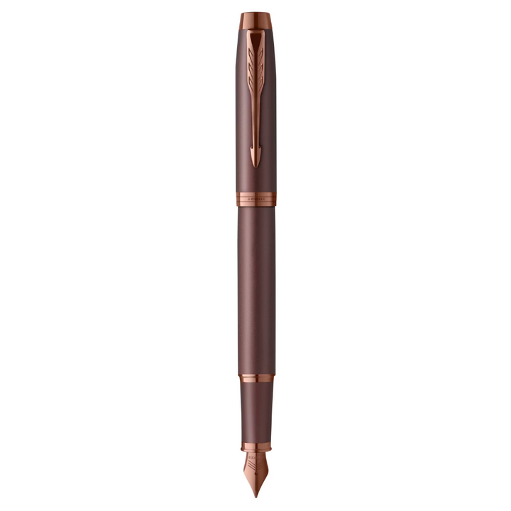 Parker IM Mono Fountain Pen Med Nib Blue Ink GB