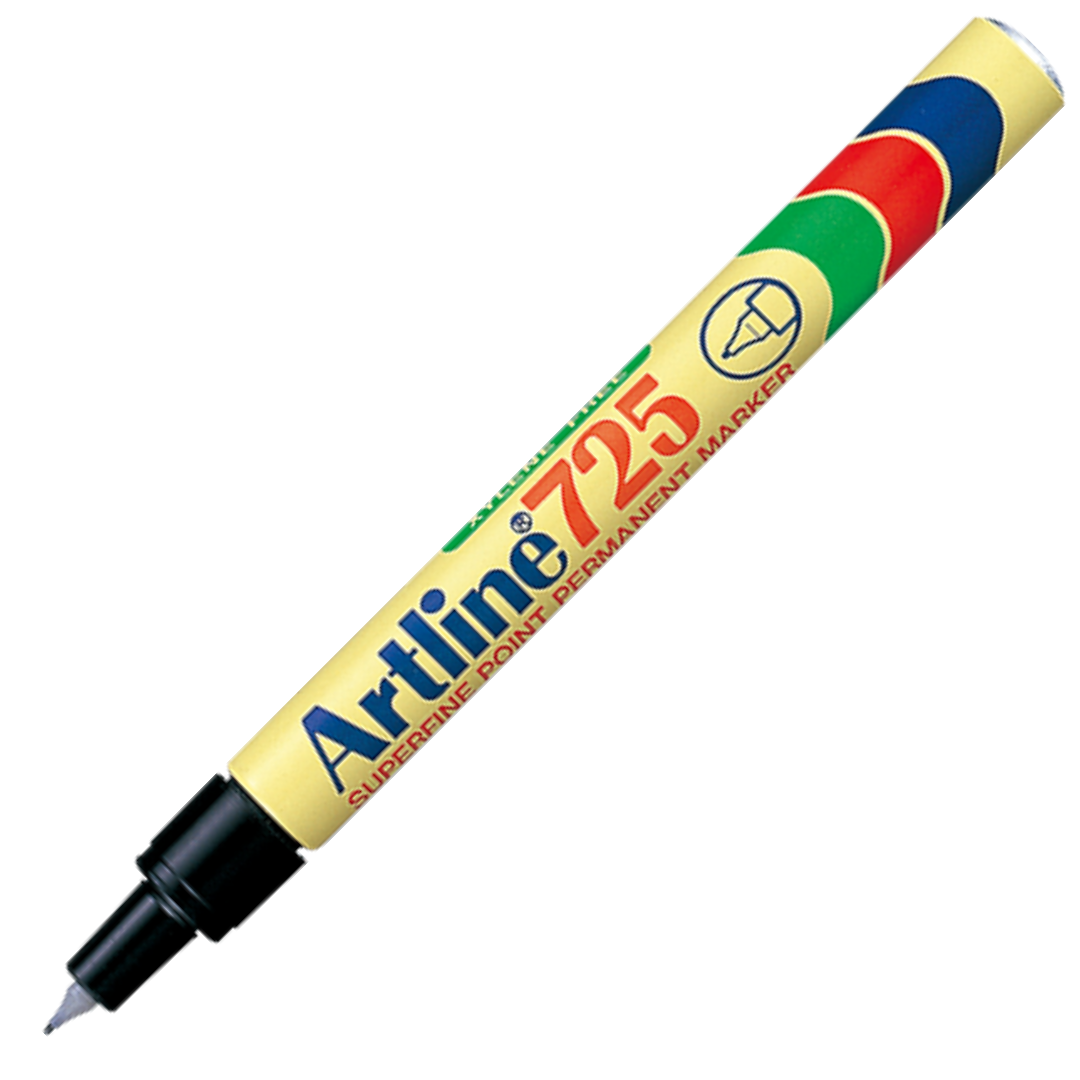 Artline Ek-725 Extra Fine Permanent Marker 0.4mm