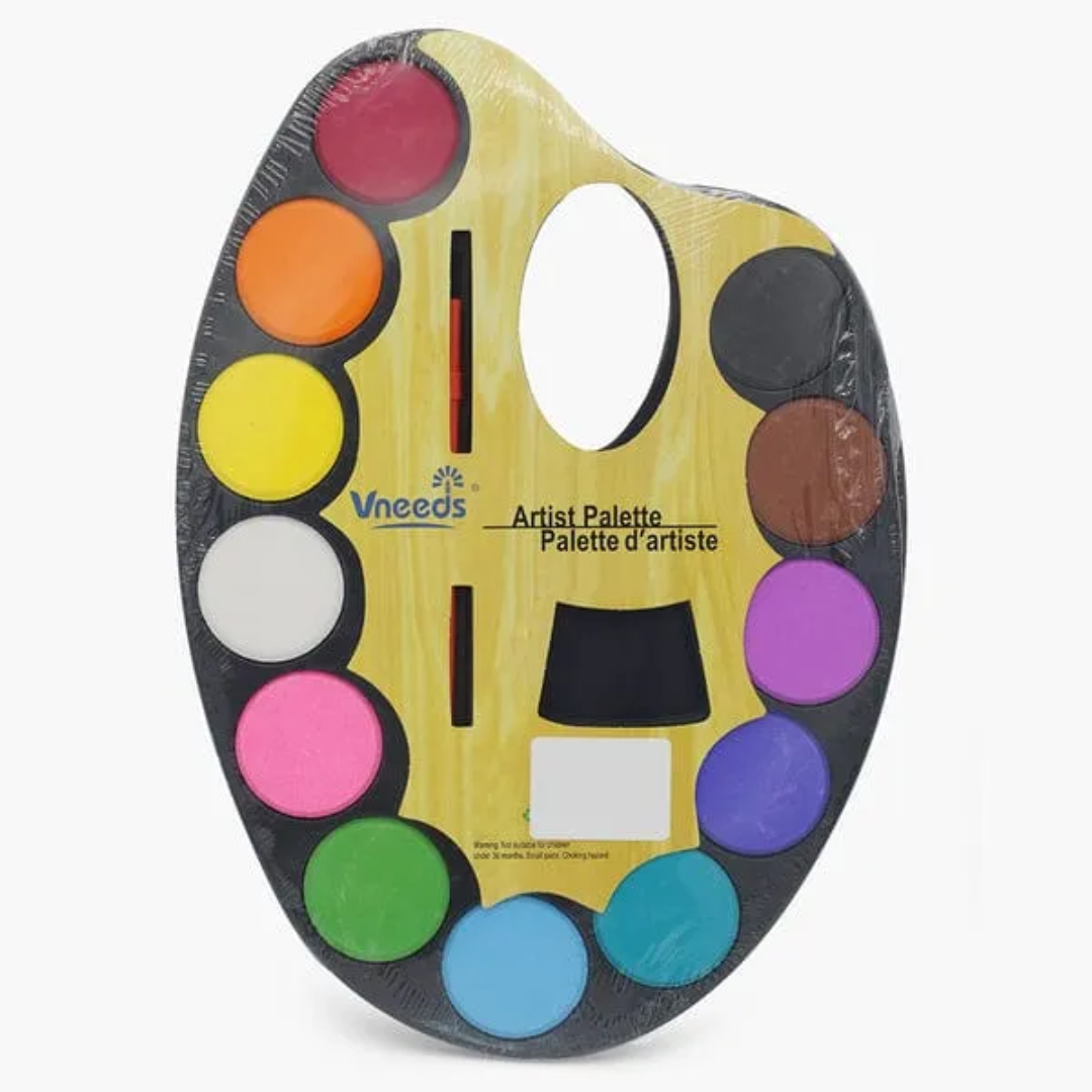 Vneeds Artist Palette Of 12 Colours - V1240