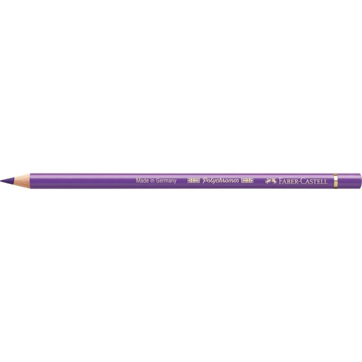 Faber-Castell Polychromos Colour Pencil 138 Violet Box Of 6 - A110138