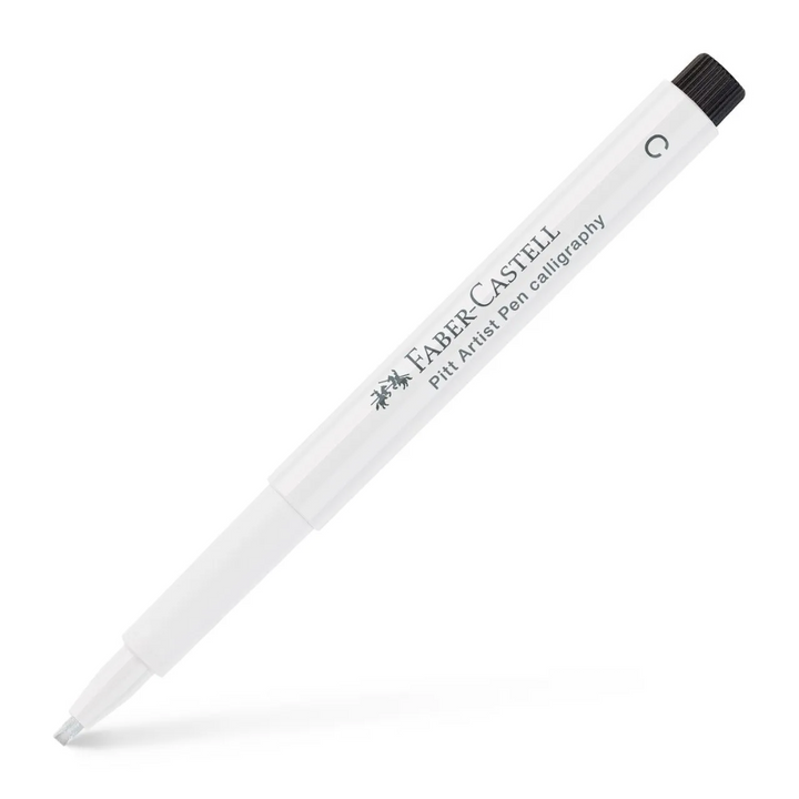 Faber-Castell Pitt Artist India Ink Pen C 101 White Box Of 10 - A167501