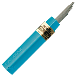 Pentel Hi-Polymer Leads 0.7mm 12 Leads Per Tube