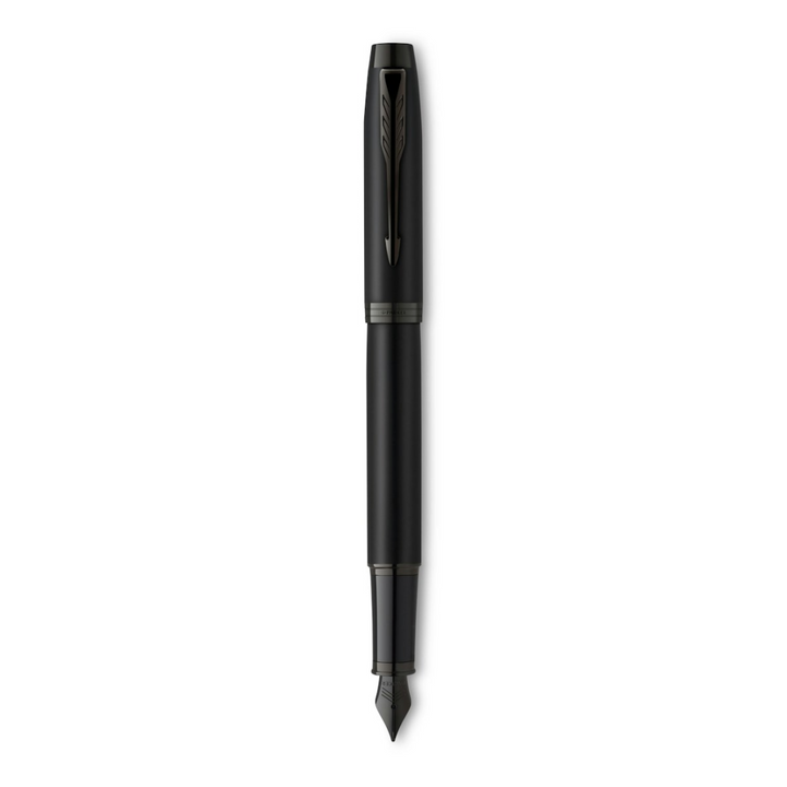 Parker IM Mono Fountain Pen Med Nib Blue Ink GB
