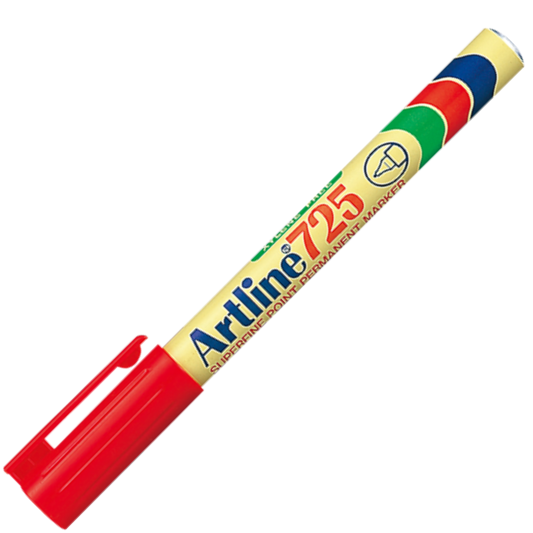 Artline Ek-725 Extra Fine Permanent Marker 0.4mm