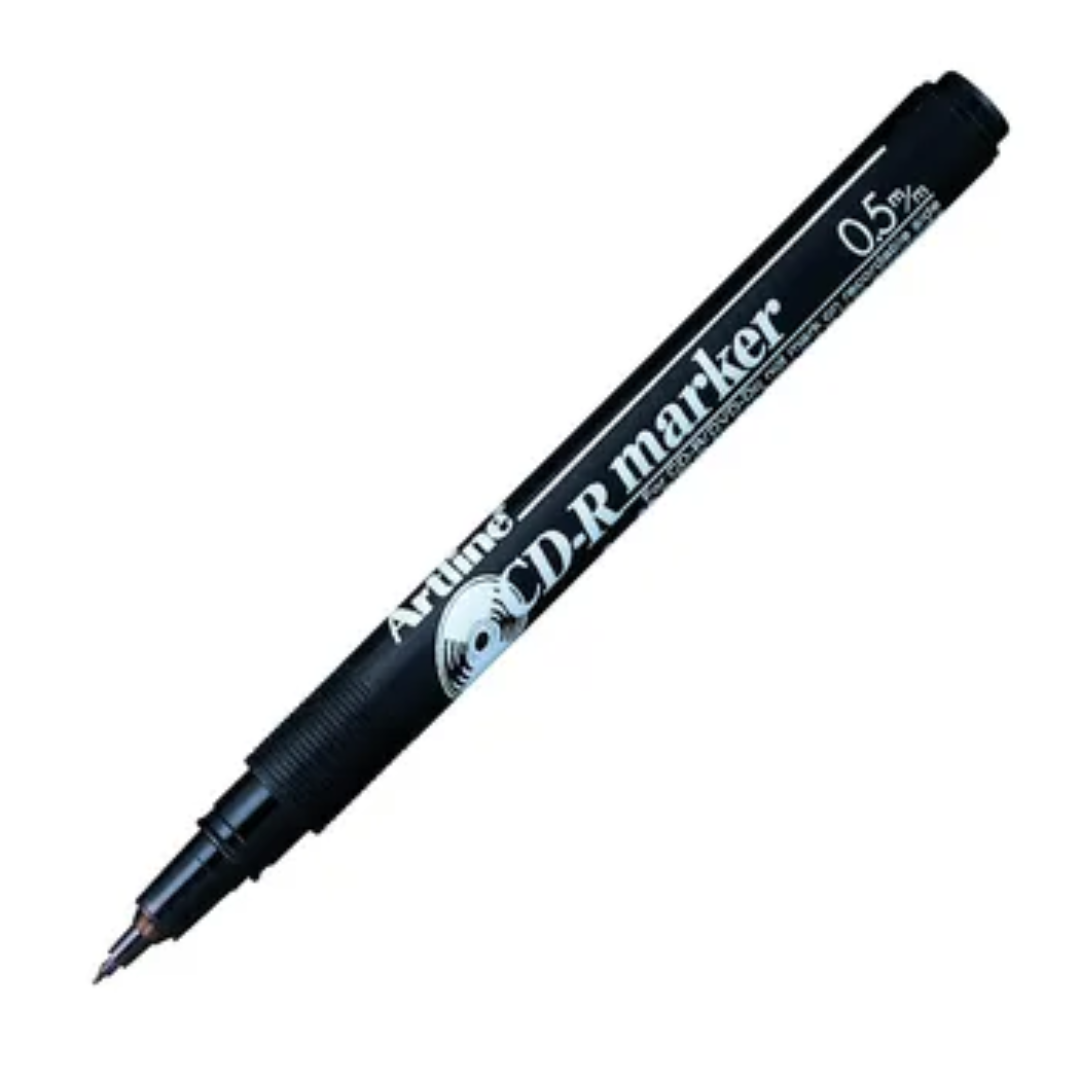Artline EK-883 Black Permanent CD / DVD Marker 0.5mm - EK883-BK