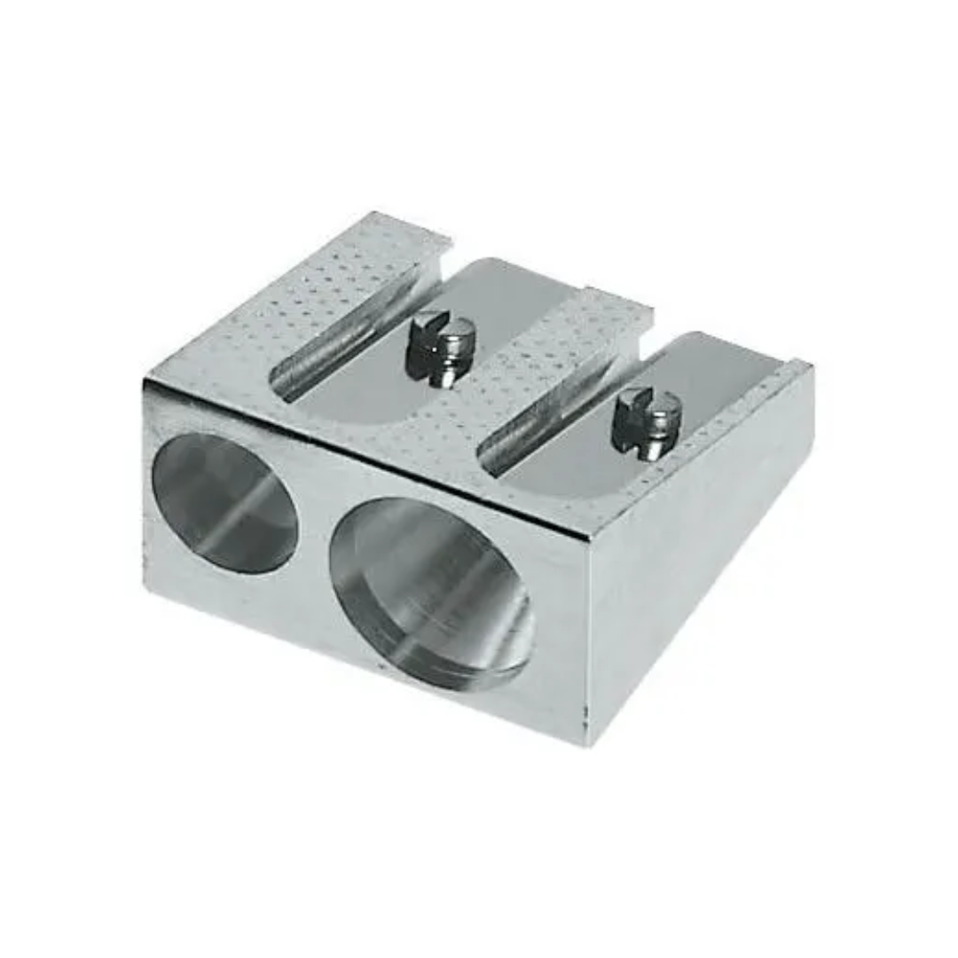 Faber-Castell 50-34 Metal Twin Sharpener – Bulk - A183400B
