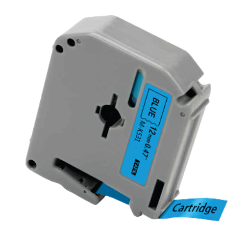 Brother M-K531 – Compatible Label Tape M/MK (Black On Blue) 12mm*8m - brazemk231
