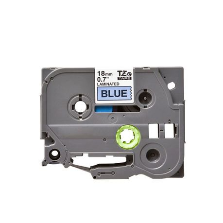 Brother Compatible AZe-541 Black on Blue Laminated Tape 18mm x 8m