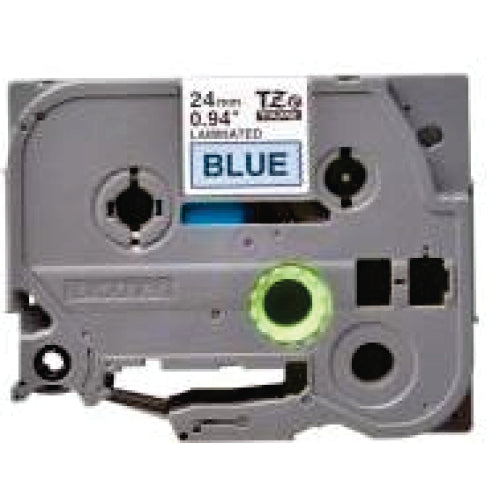Brother TZe-551 Labelling Tape 24mm Black On Blue Tape - 4977766686532