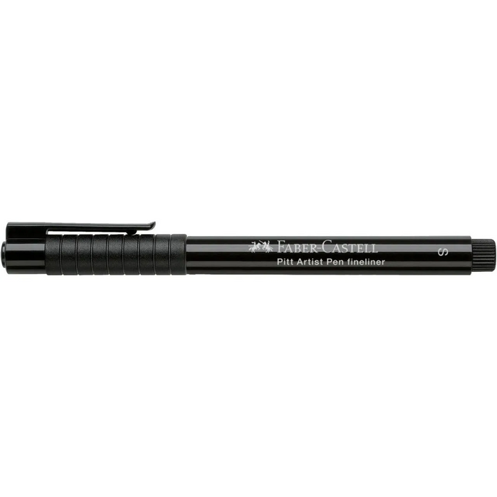 Faber-Castell Pitt Artist India Ink Pen S 199 Black Box Of 10 - A167199