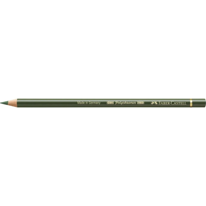 Faber-Castell Polychromos Colour Pencil 174 Chromium Green Opaque Box Of 6 - A110174