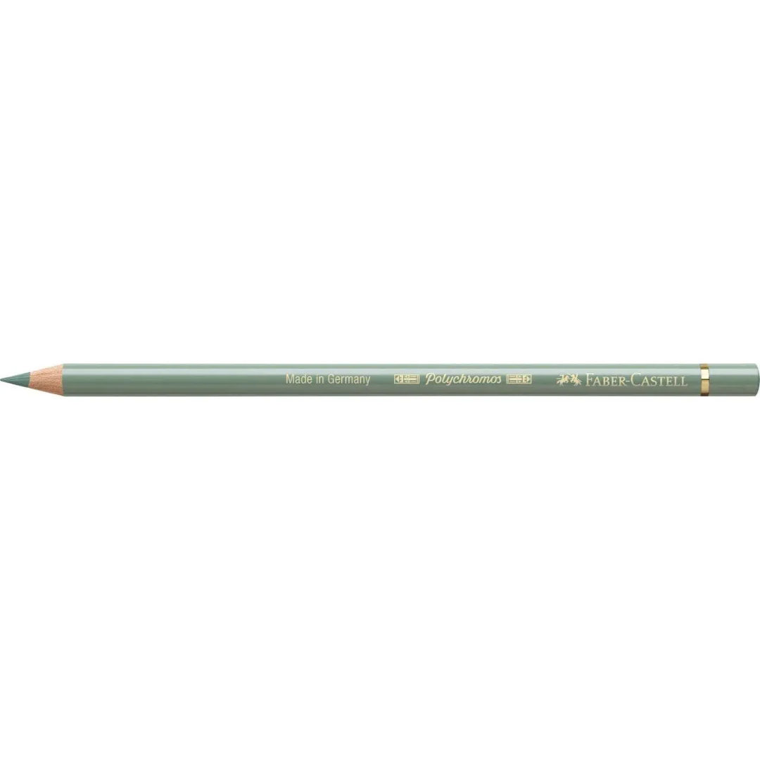 Faber-Castell Polychromos Colour Pencil 172 Earth Green Box Of 6 - A110172