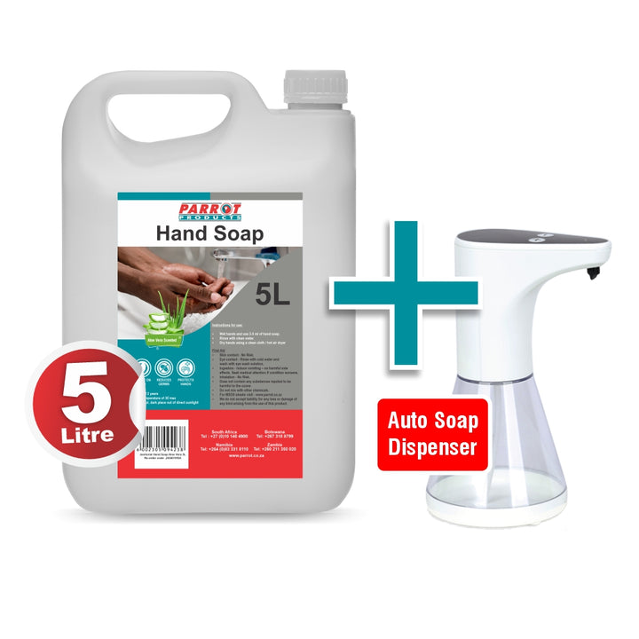 Parrot Hand Soap + Free Counter Soap Dispenser