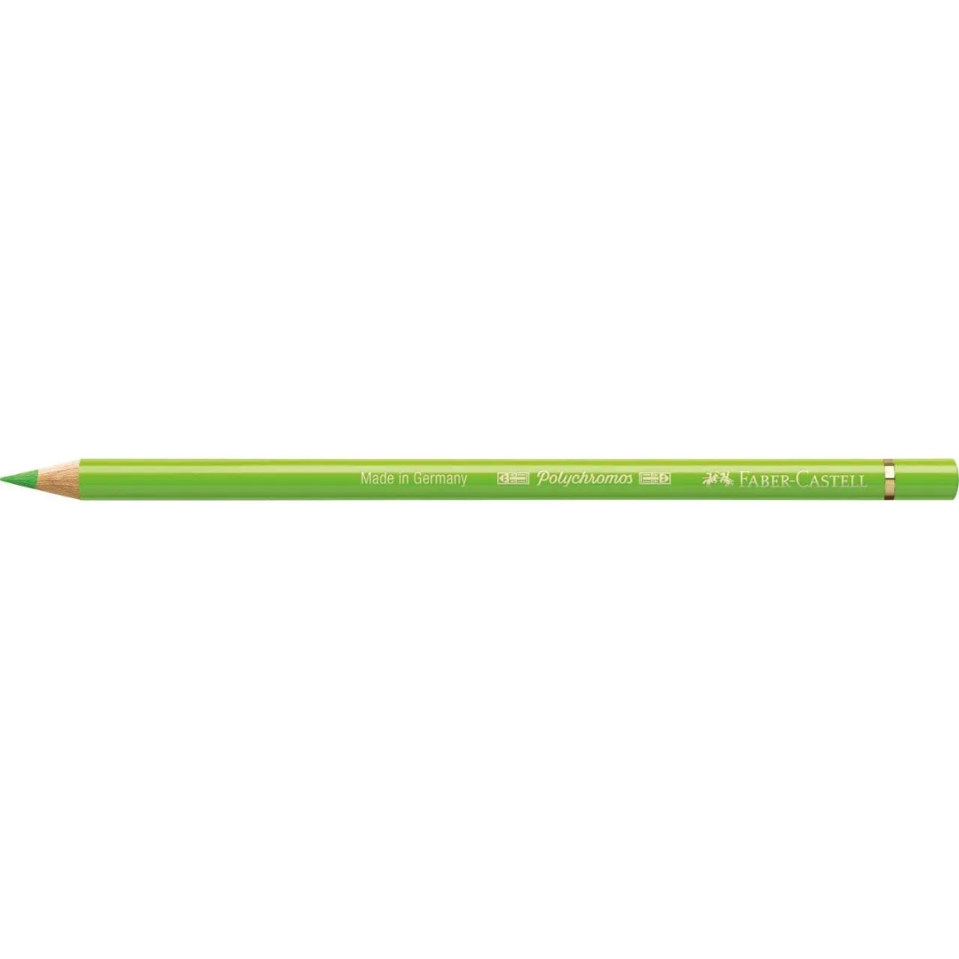 Faber-Castell Polychromos Colour Pencil 171 Light Green Box Of 6 - A110171