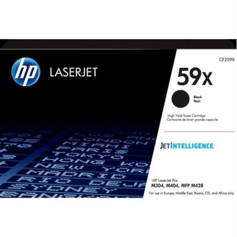 HP 59X Black LaserJet Toner Cartridge - HPCF259X