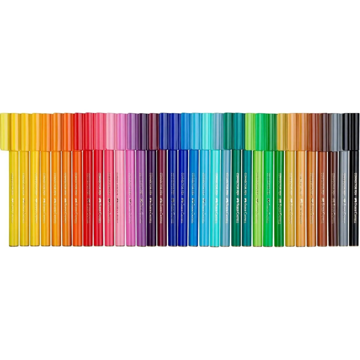 Faber-Castell Connector Felt-Tip Pen Treasure Box 33 Pieces - A155536