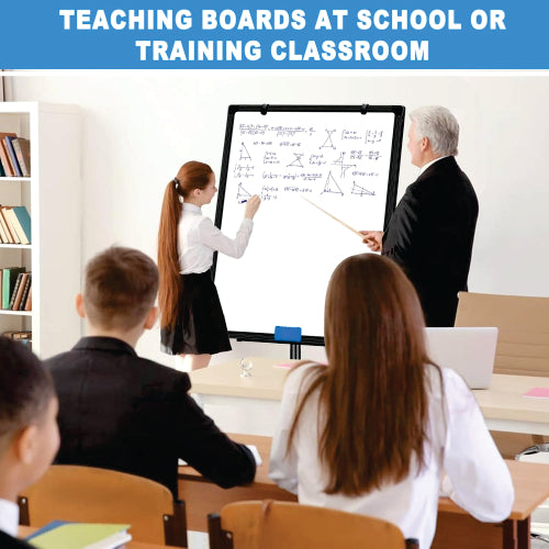 FLIPCHART MAGNETIC DELUXE CASTORS 915*610MM - BD9145