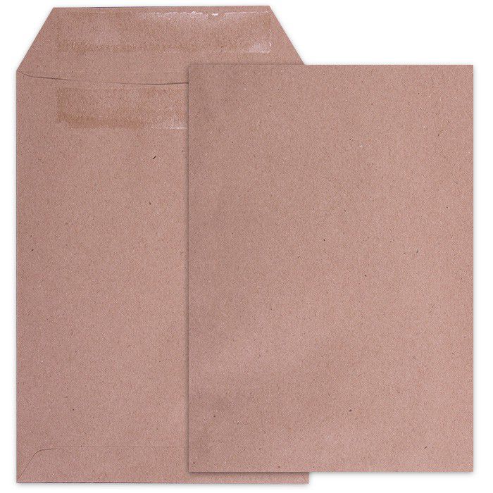 353mm x B4 Manilla Plain Self Seal Envelopes  25 - Open Short Side
