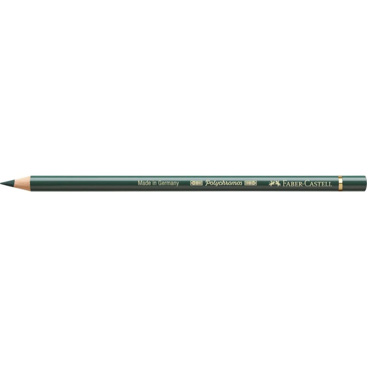 Faber-Castell Polychromos Colour Pencil 165 Juniper Green Box Of 6 - A110165