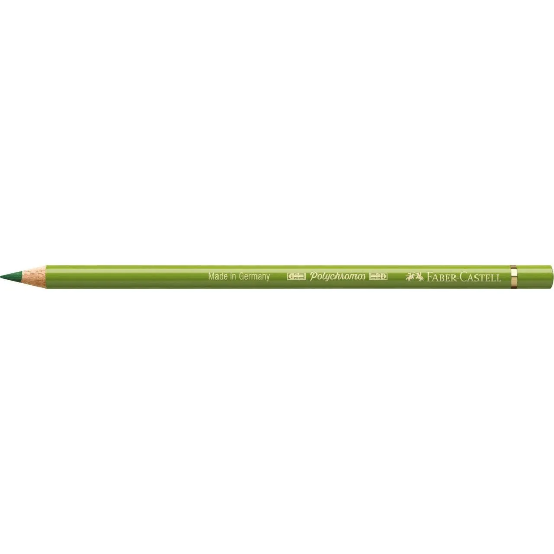 Faber-Castell Polychromos Colour Pencil 168 Earth Green Yellowish Box Of 6 - A110168