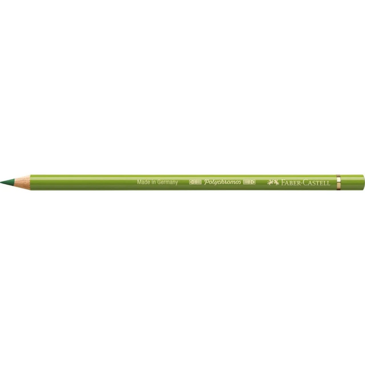 Faber-Castell Polychromos Colour Pencil 168 Earth Green Yellowish Box Of 6 - A110168