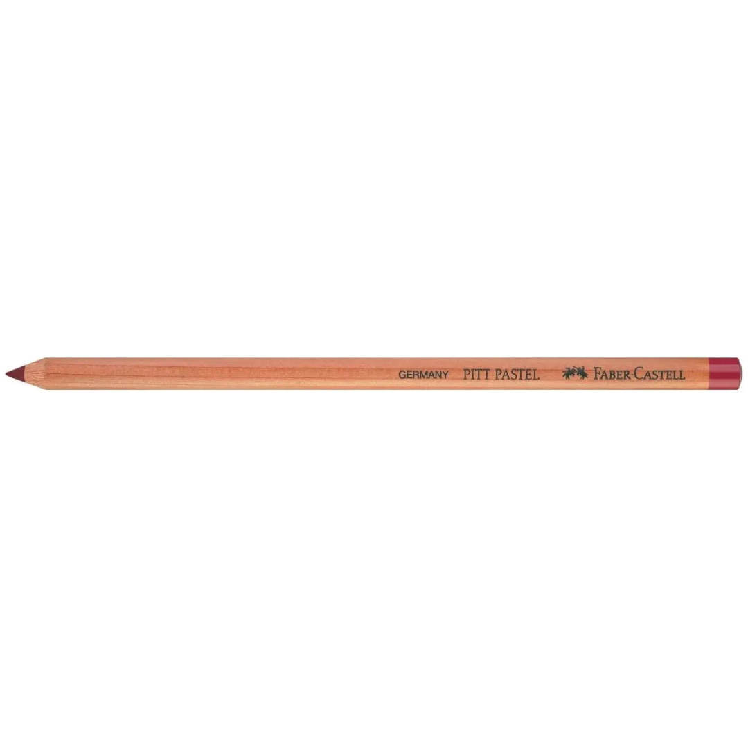 Faber-Castell Pitt Pastel Pencil 193 Burnt Carmine Box Of 6 - A112293