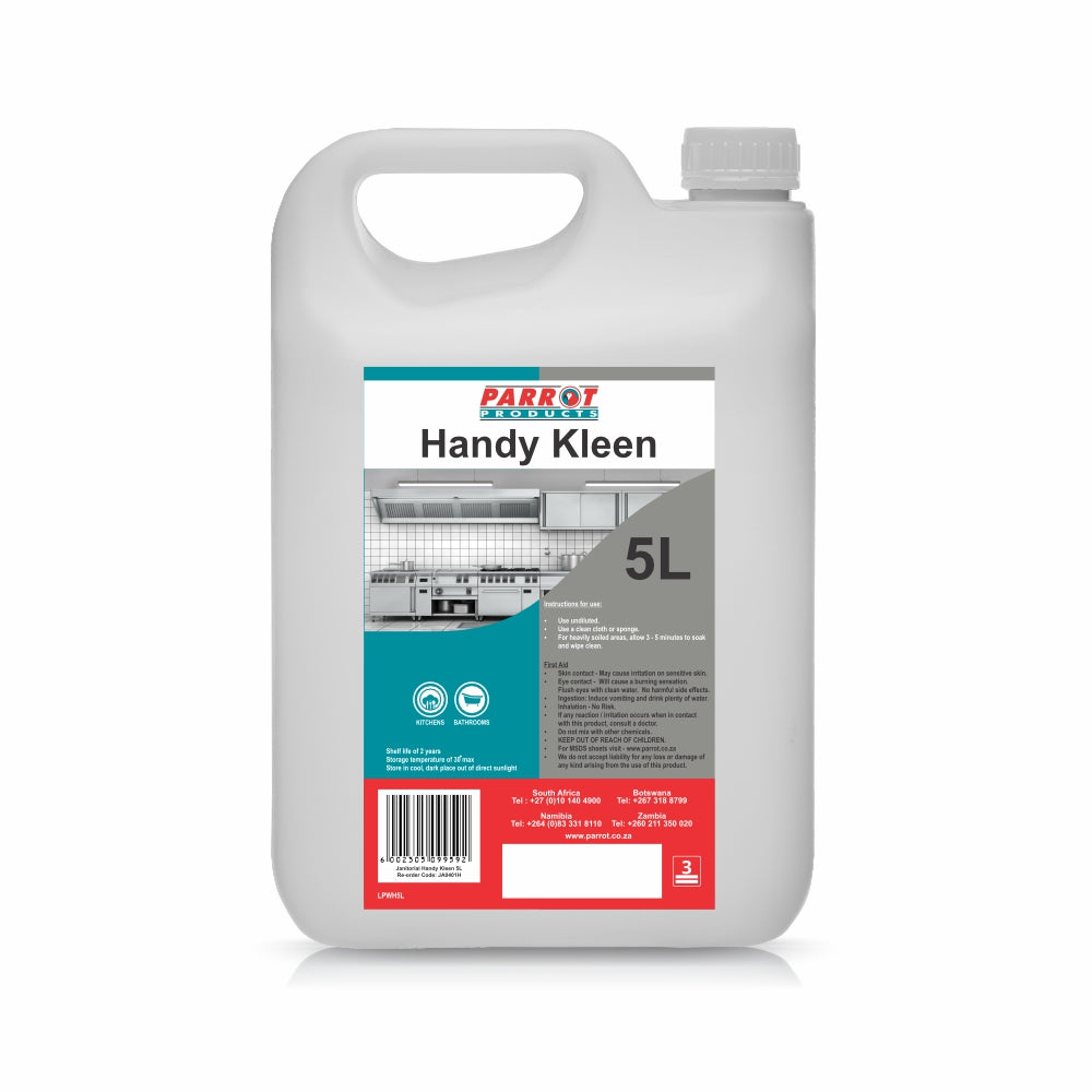 Parrot Janitorial Handy Kleen 5 Litre - JA0401H